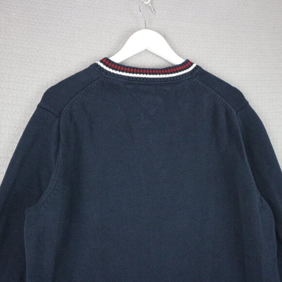 Tommy Hilfiger Pima Cotton V Neck Sweater Mens XL - Picture 8 of 8